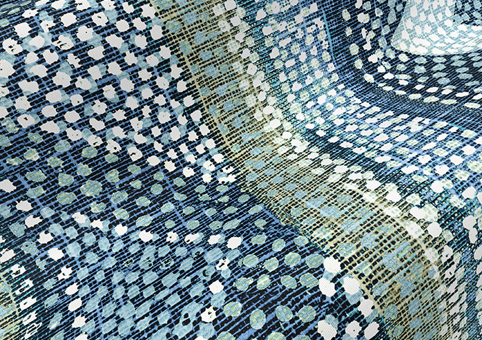 Cerrado, Electric Blues - Roller Blind - Image 4